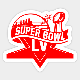 Super Bowl LV 3 Sticker